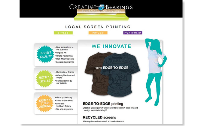 T-Shirt Printing Steamboat - Design By Creative Bearings